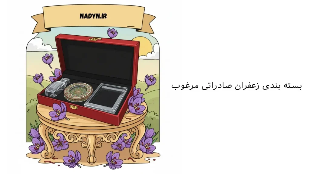 Export saffron packaging